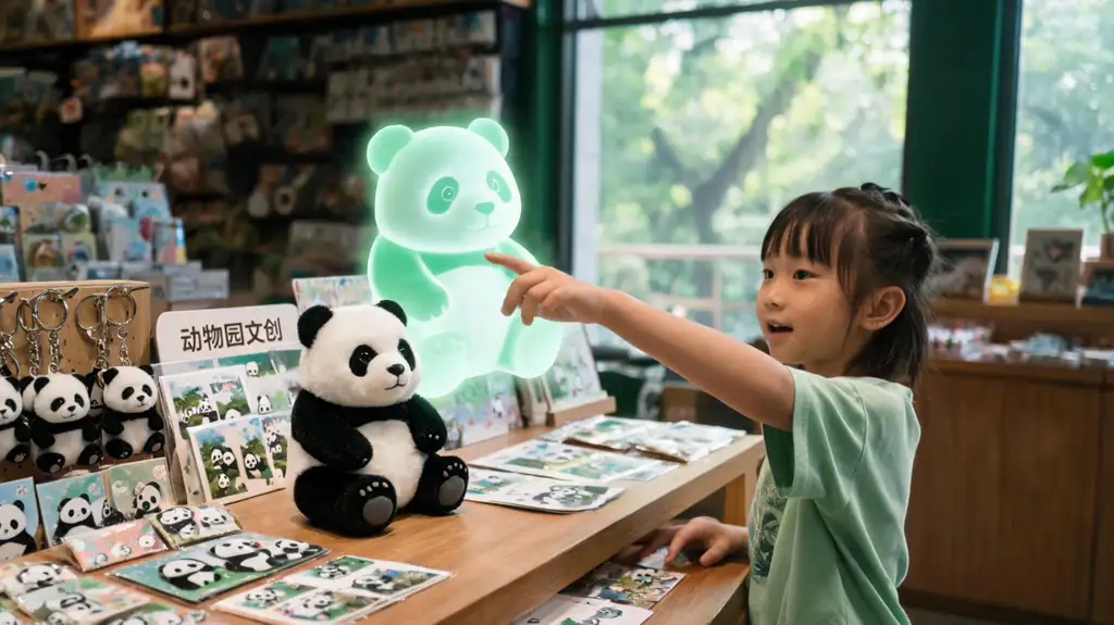 动物园文创扫出动物