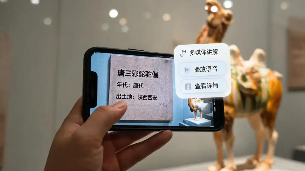 展品铭牌识别